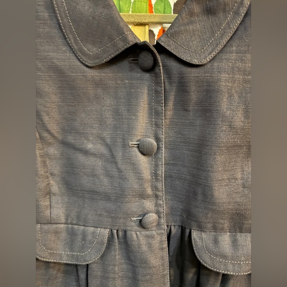 J. Crew Ottoman Molly Peplum Cotton/Linen Blazer
Size 10 - Picture 4 of 8
